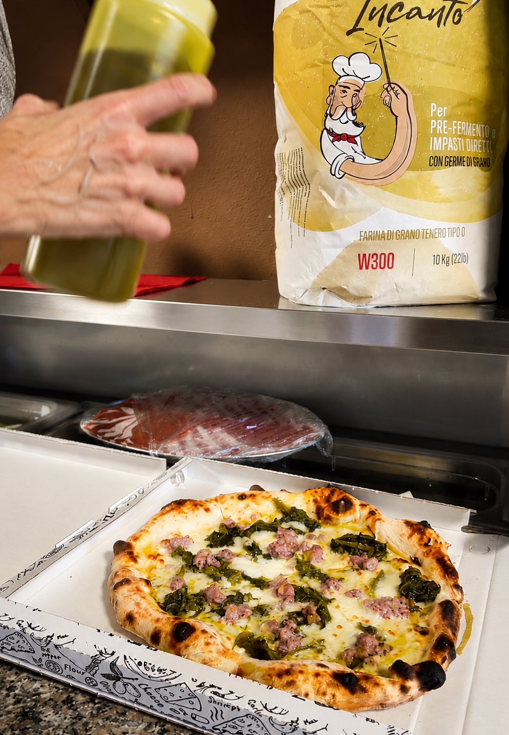 Pizza salsiccia e friarielli